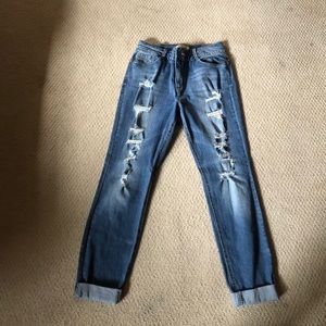 Boyfriend jeans